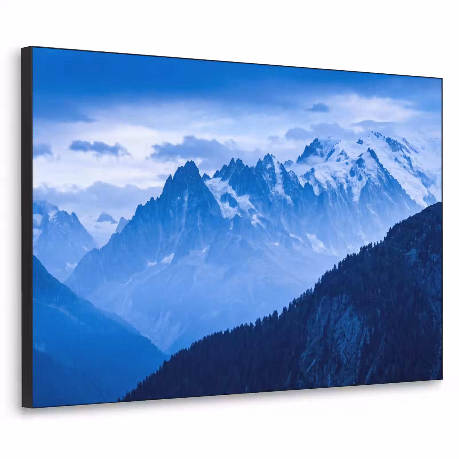 Art Frame - Berge – Schnee – Blau — 1