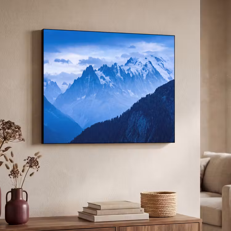 Art Frame - Berge – Schnee – Blau — 3