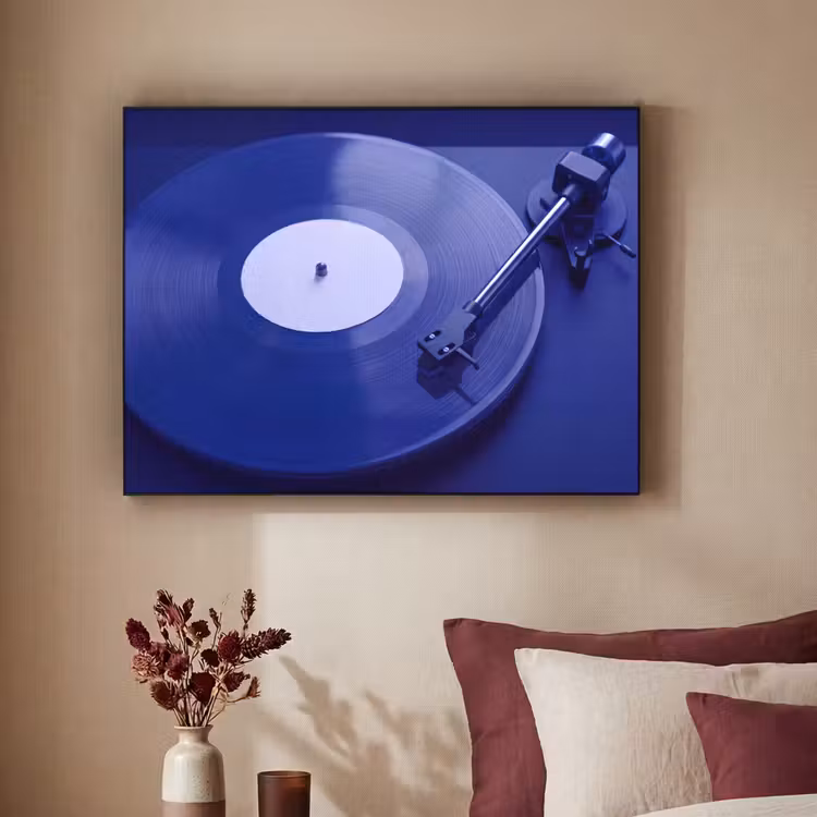 Art Frame - Plattenspieler – Vinyl – Blau — 2