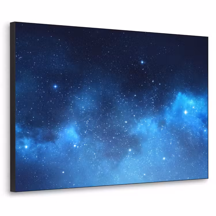 Art Frame - Sternenhimmel – Nebel – Blau — 1