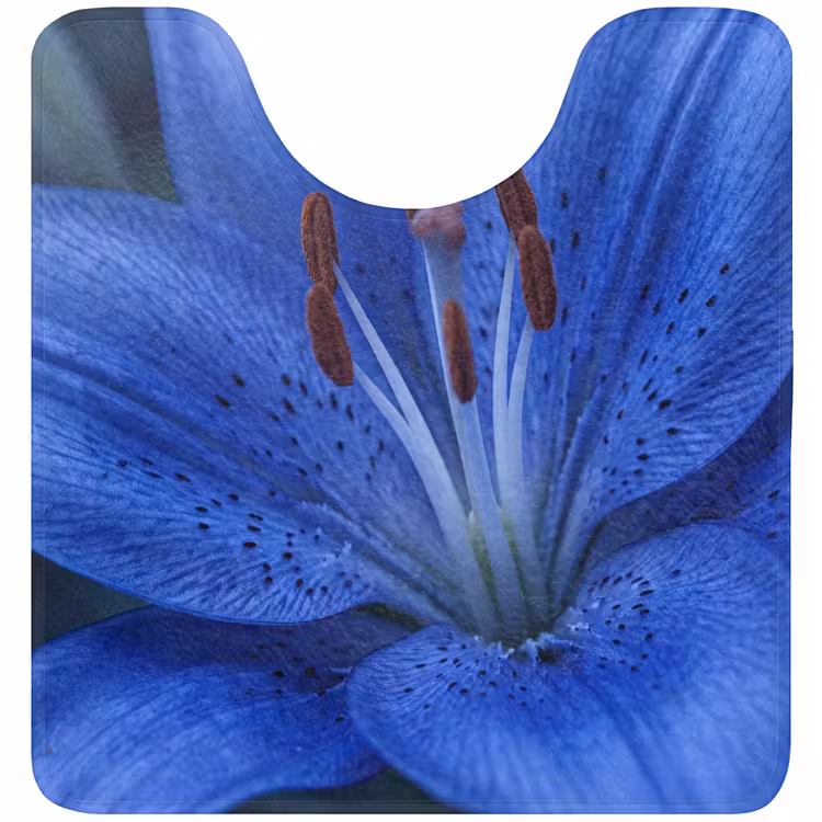 WC Vorleger - Blaue Blume – Natur — 1