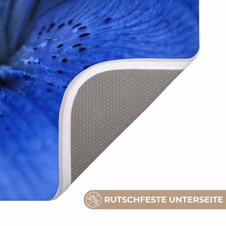 WC Vorleger - Blaue Blume – Natur — 3