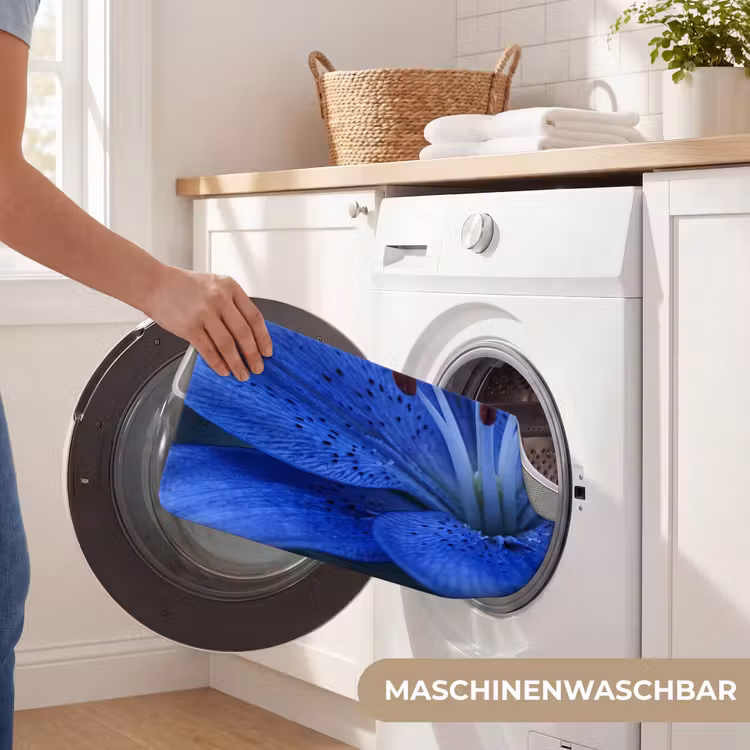 WC Vorleger - Blaue Blume – Natur — 7