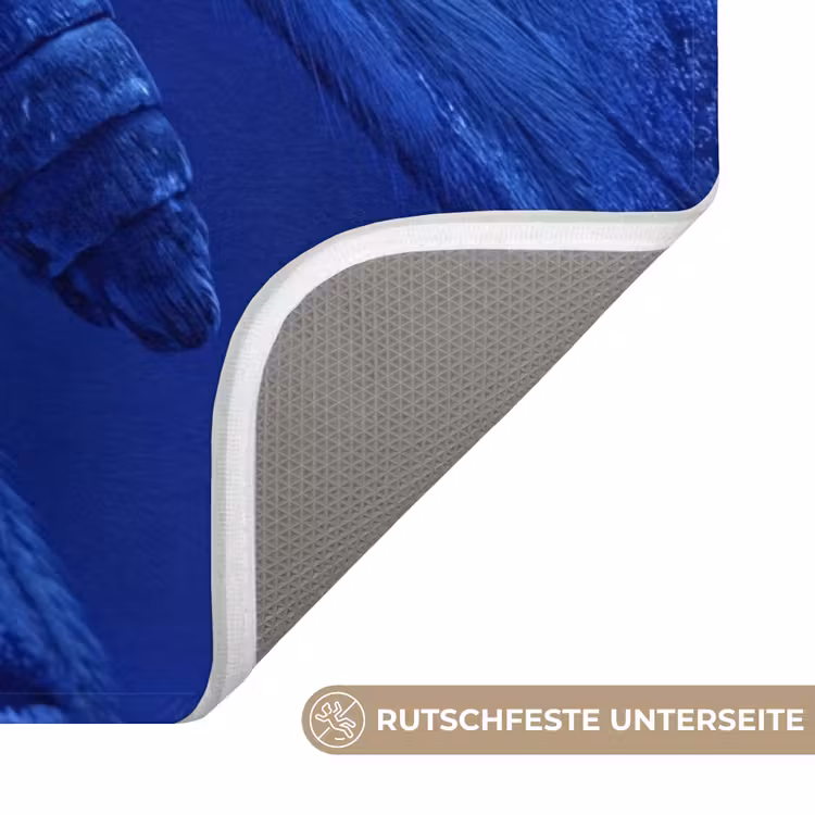 WC Vorleger - Blauer Schmetterling – Insekt — 3