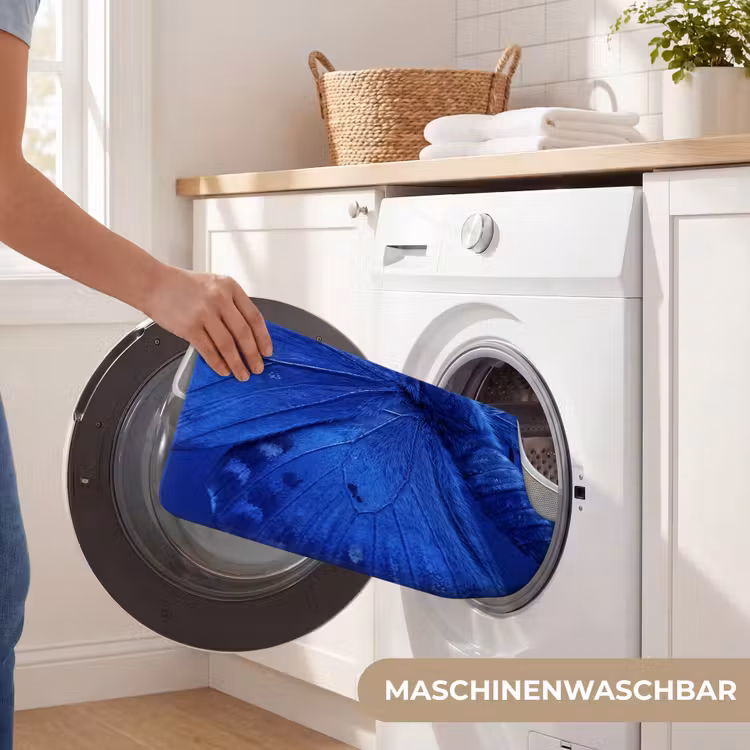 WC Vorleger - Blauer Schmetterling – Insekt — 7
