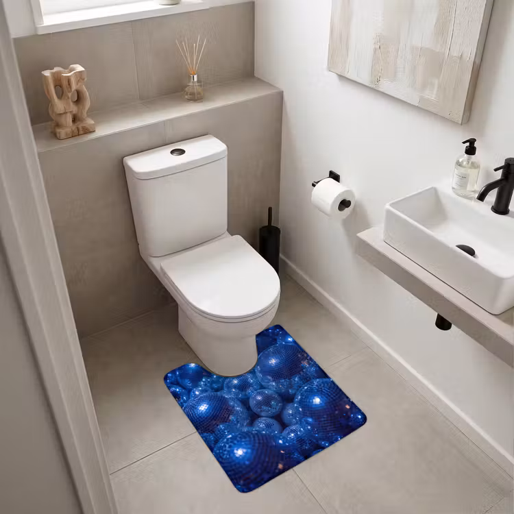 WC Vorleger - Discobal – Party – Blau — 6
