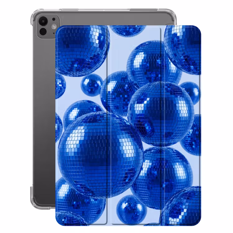 iPad-Hülle - Blaue Discokugel — 1