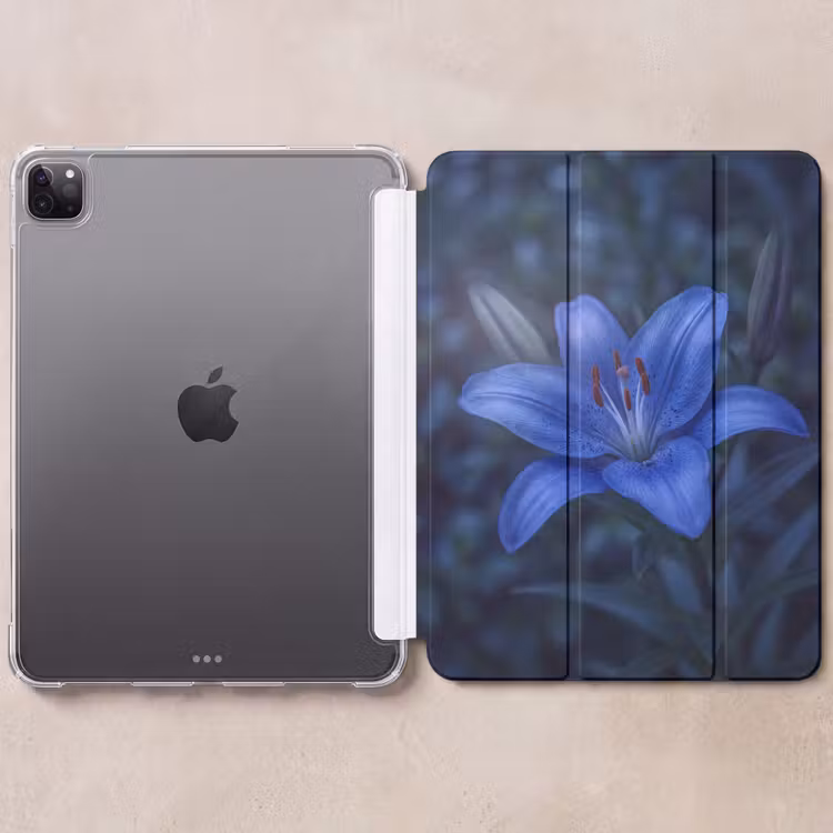 iPad-Hülle - Blaue Blume – Natur — 6
