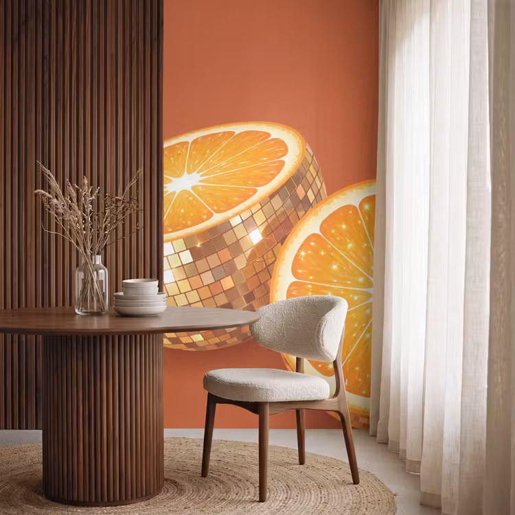 Tapete - Früchte – Disco – Gold — 4
