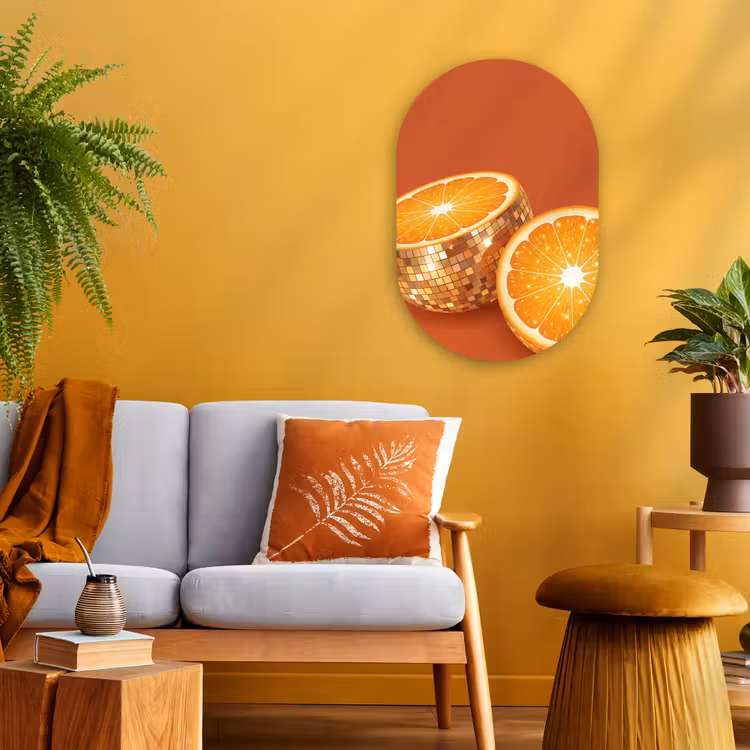 Forexbild Oval - Früchte – Disco – Gold — 2