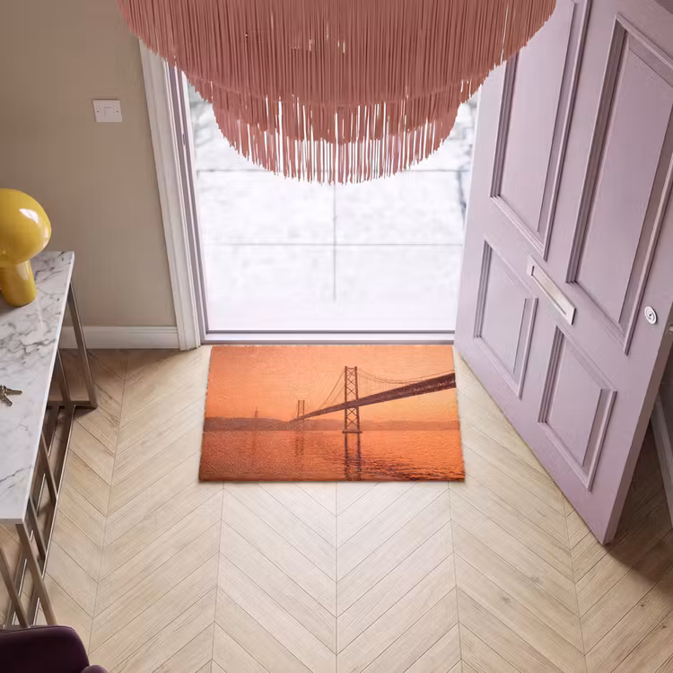 Fußmatte - Brücke – Wasser – Orange — 4