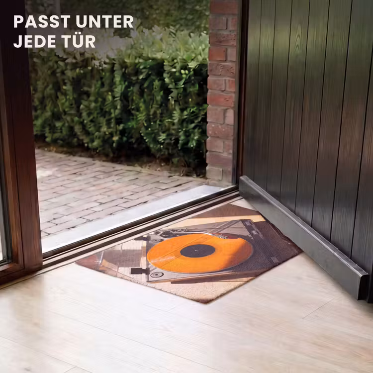 Fußmatte - Plattenspieler – Orange – Musik — 7