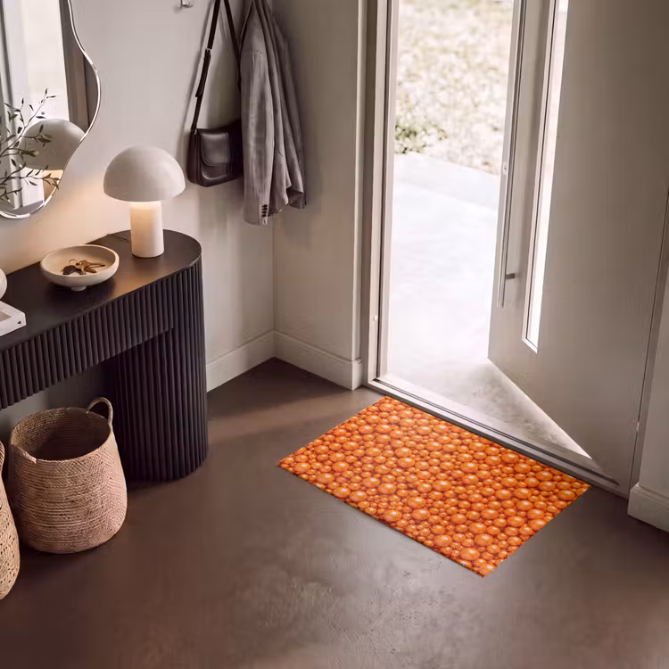 Fußmatte - Süßigkeiten – Orange – Muster — 8