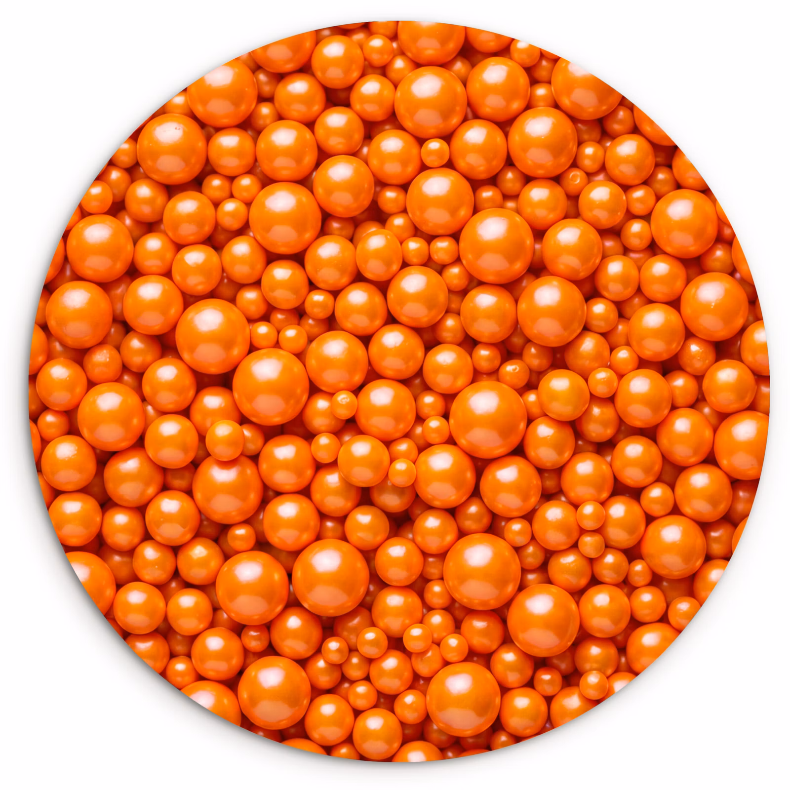 Forexbild Rund - Süßigkeiten – Orange – Muster — 1