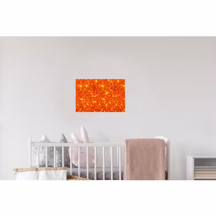 Wandtattoo – Glitzer – Orange – Abstrakt — 5