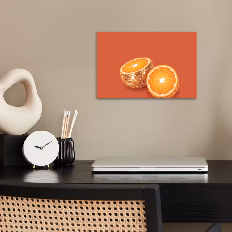 Poster - Frucht – Disco – Gold — 2