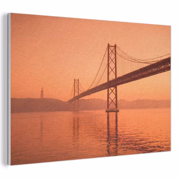 Akustikbild - Brücke – Wasser – Orange — 1