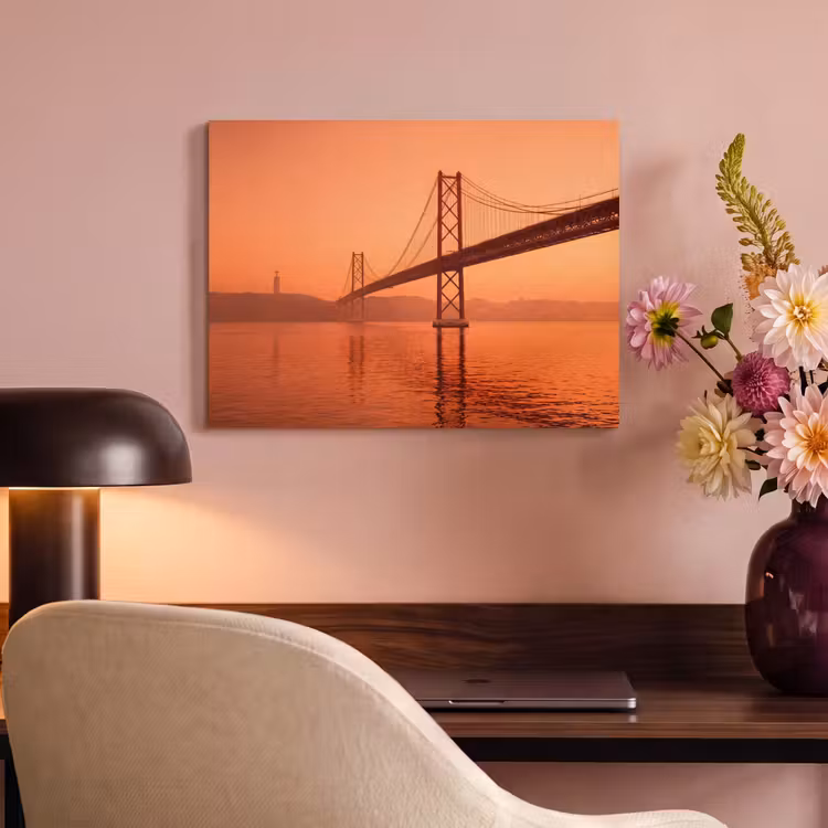 Akustikbild - Brücke – Wasser – Orange — 6