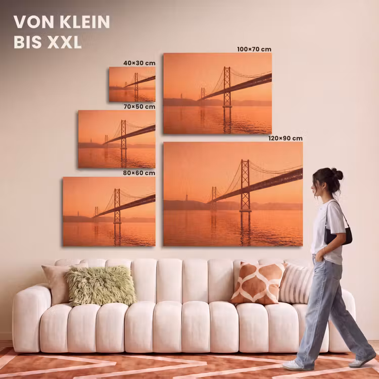 Akustikbild - Brücke – Wasser – Orange — 7