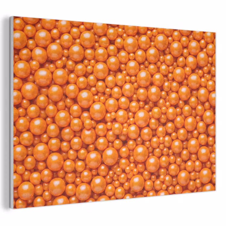 Akustikbild - Süßigkeiten – Orange – Muster — 1