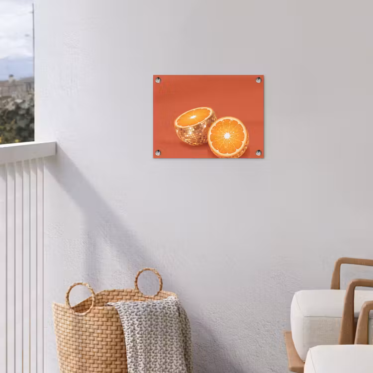 Gartenposter - Früchte – Disco – Gold — 5