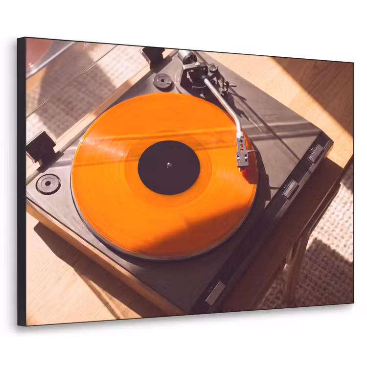 Art Frame - Plattenspieler – Orange – Musik — 1