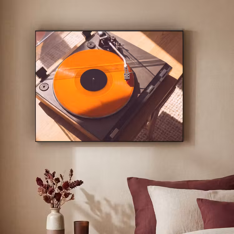 Art Frame - Plattenspieler – Orange – Musik — 2