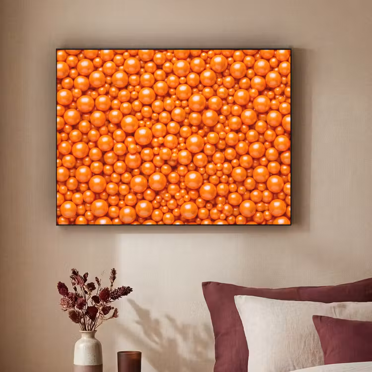Art Frame - Süßigkeiten – Orange – Muster — 2