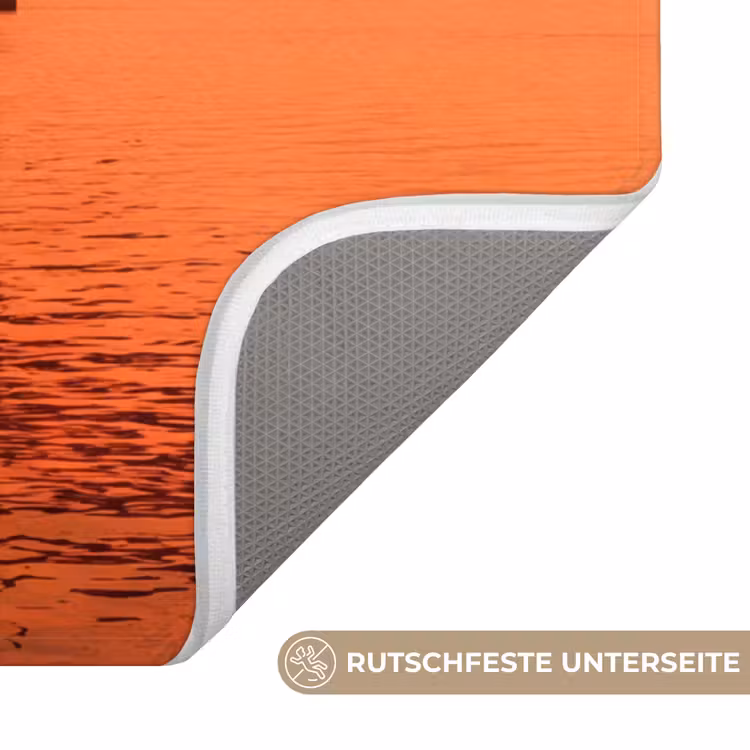 WC Vorleger - Brücke – Wasser – Orange — 3