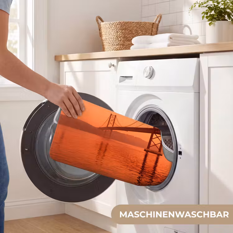 WC Vorleger - Brücke – Wasser – Orange — 7