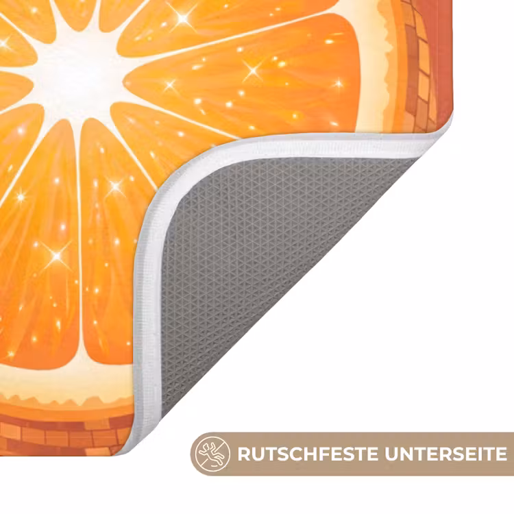 WC Vorleger - Früchte – Disco – Gold — 3