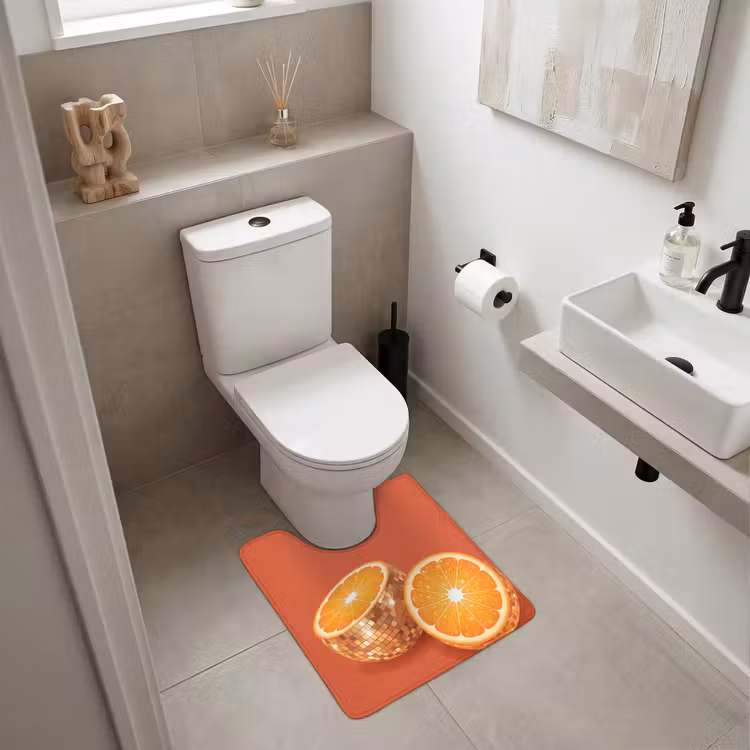 WC Vorleger - Früchte – Disco – Gold — 6