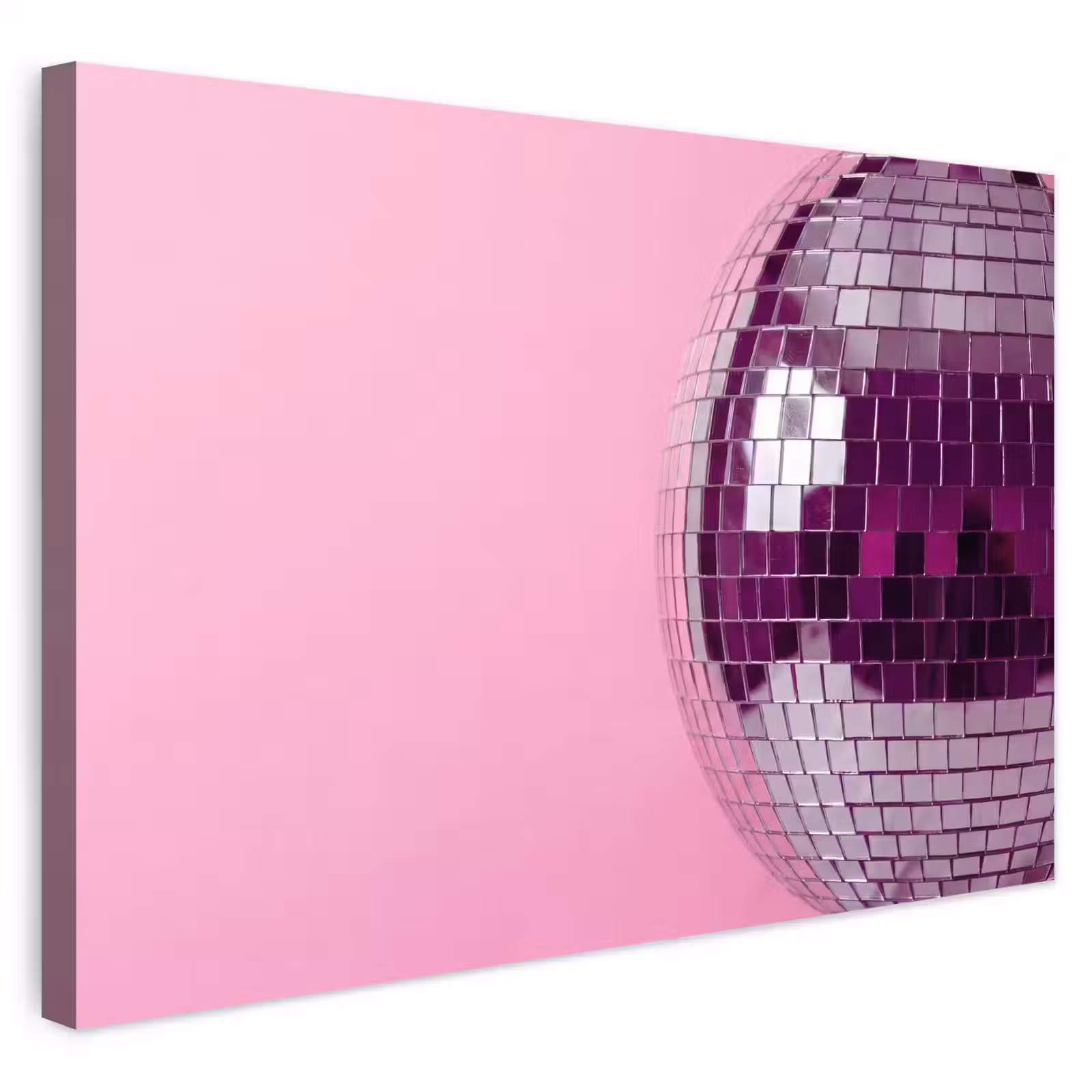 Outdoor Leinwand - Spiegelkugel – Silber – Modern — 1