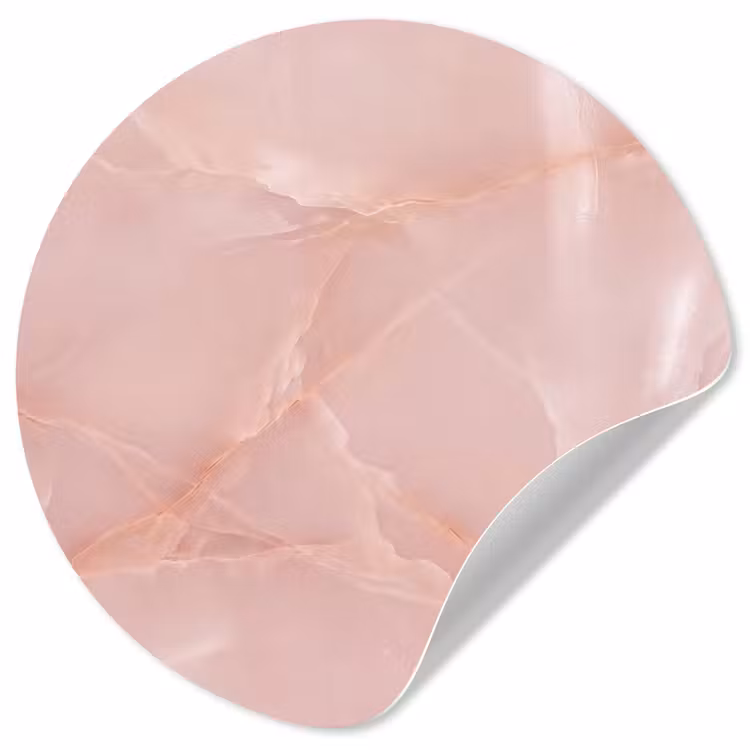 Runde Tapete - Textur – Rosa – Muster — 1