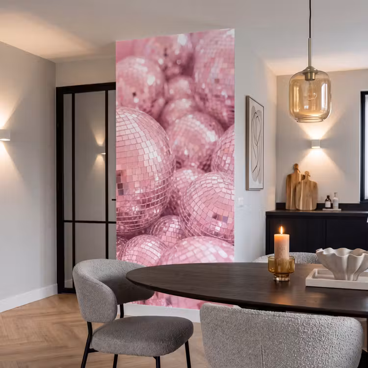Tapete - Rosa Discokugeln — 5