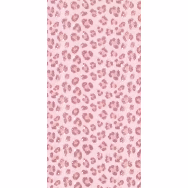 Tapete - Rosa Tiermuster – Glitzer — 2