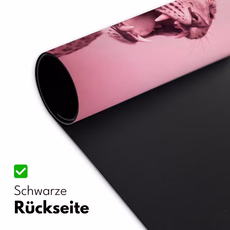 Schreibtischunterlage - Rosa Katze – Modern — 2