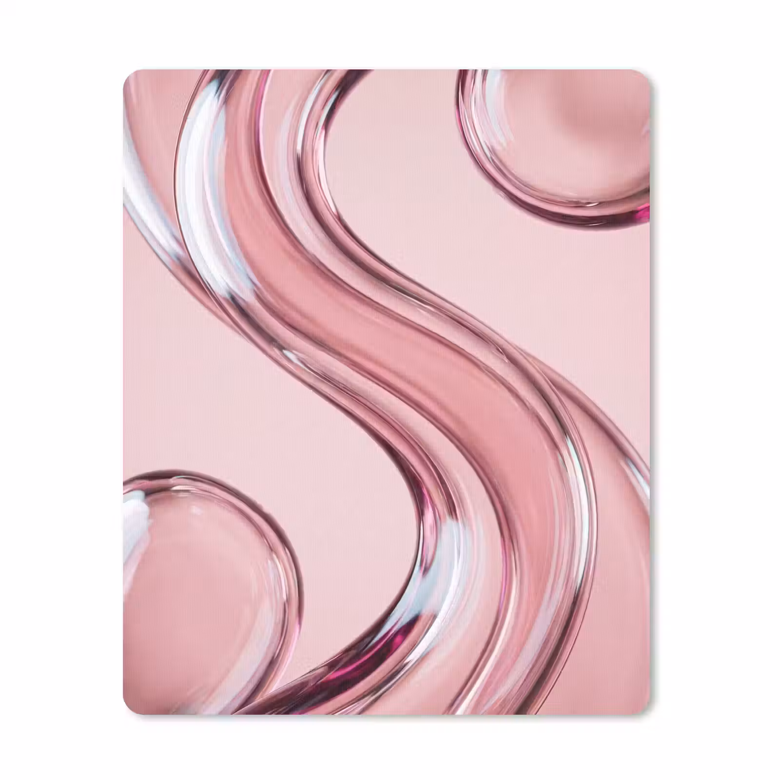 Mauspad - Form – Abstrakt – Rosa — 1