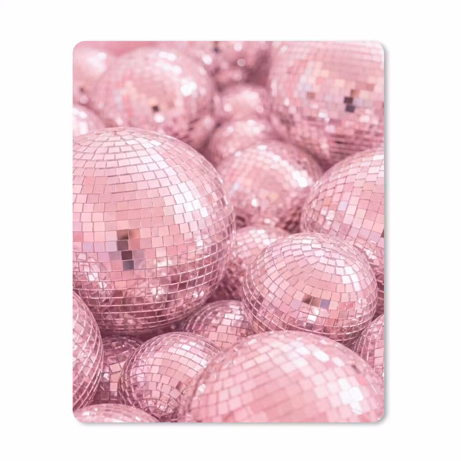 Mauspad - Rosa Discokugeln — 1