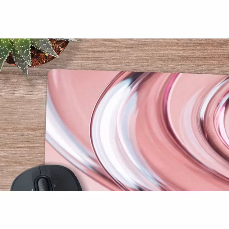 Mauspad - Form – Abstrakt – Rosa — 5