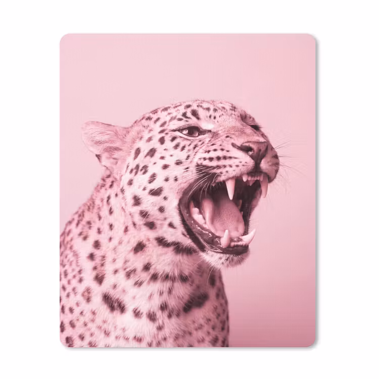 Mauspad - Rosa Katze – Modern — 1