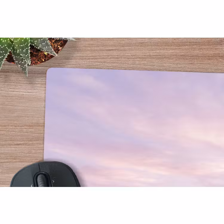 Mauspad - Strand – Sonnenuntergang – Rosa — 5