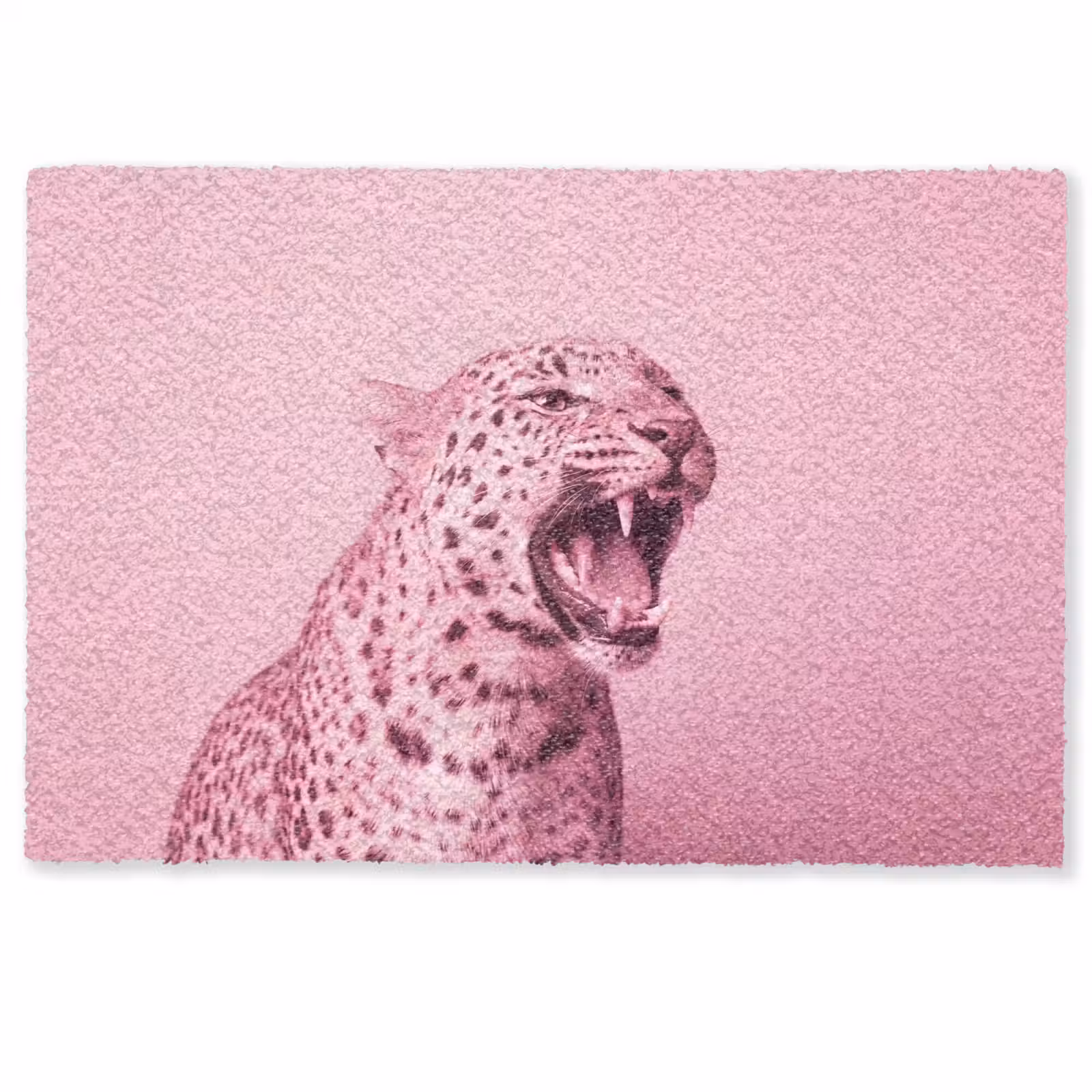Fußmatte - Rosa Katze – Modern — 1