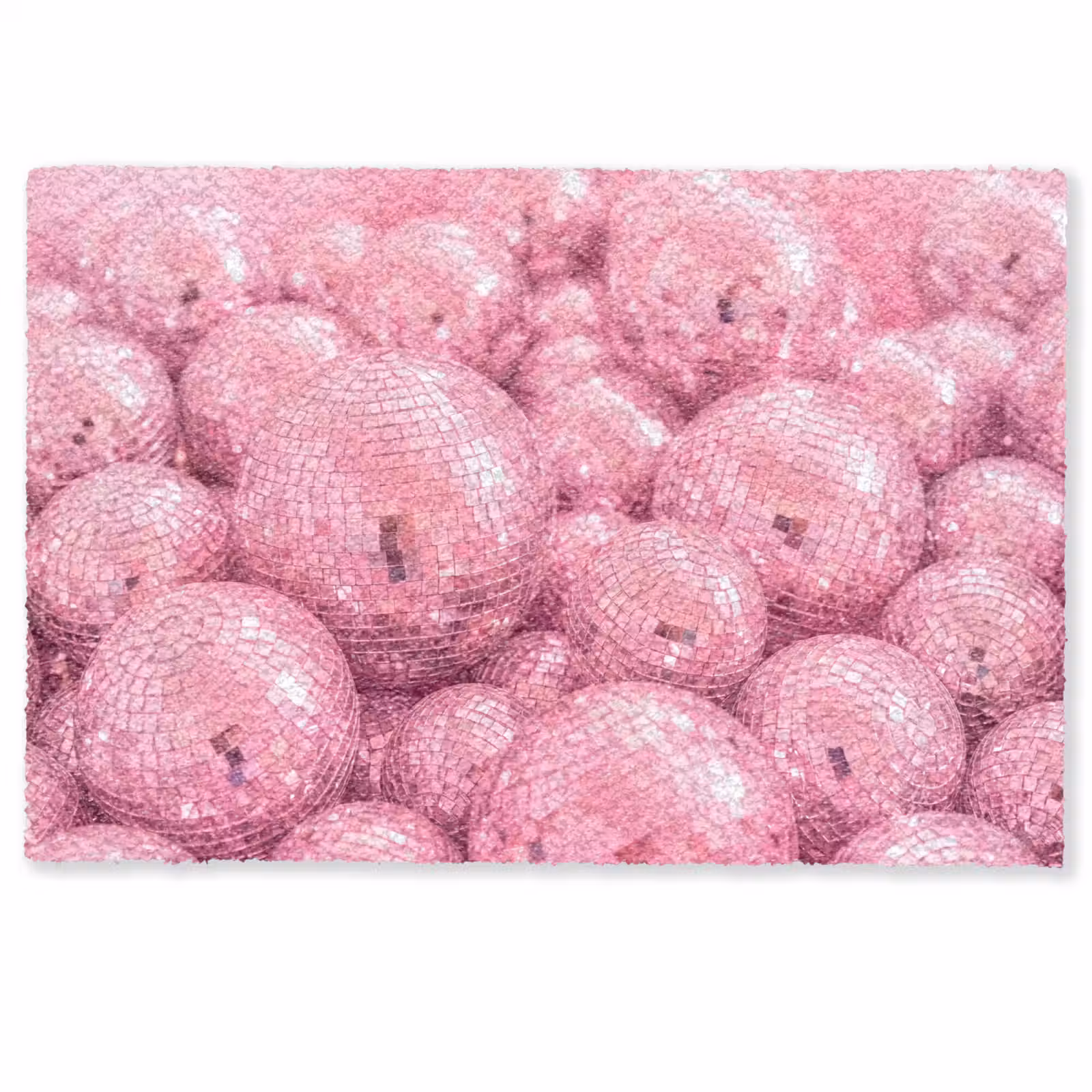Fußmatte - Rosa Discokugeln — 1