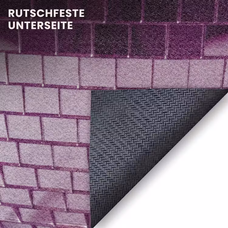 Fußmatte - Spiegelkugel – Silber – Modern — 6