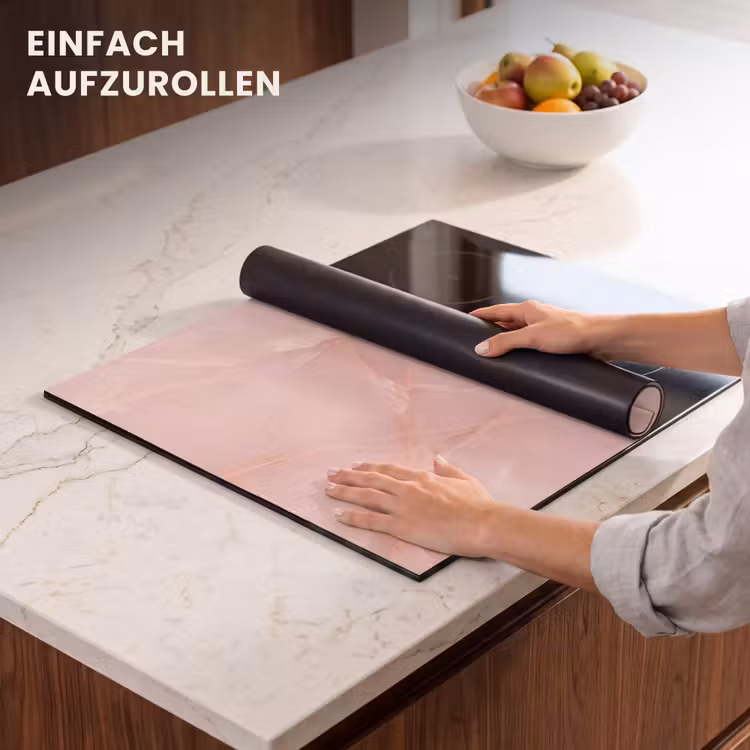 Herdabdeckplatte - Textur – Rosa – Muster — 7