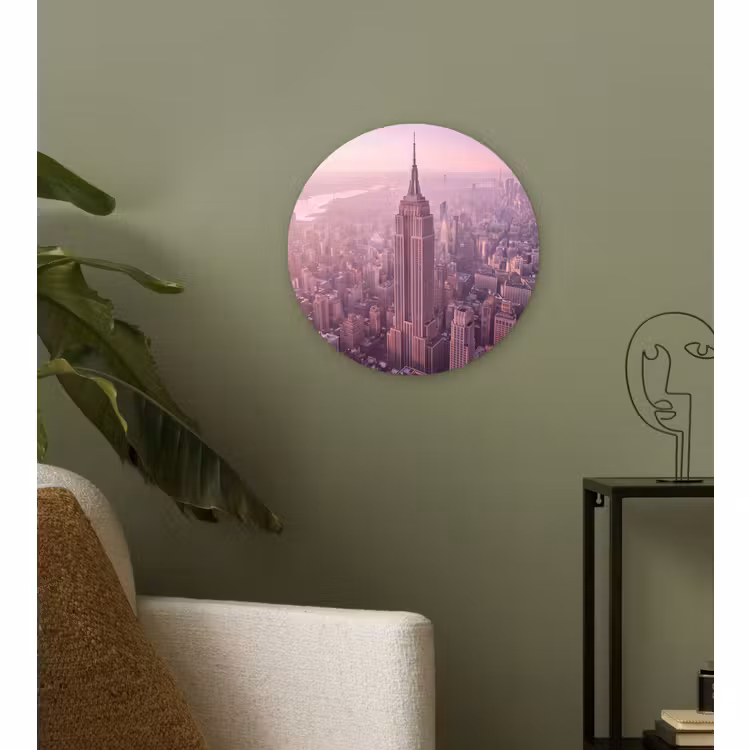 Forexbild Rund - Stadt – Gebäude – Rosa — 3