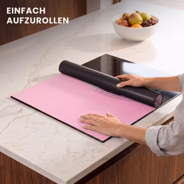 Herdabdeckplatte - Spiegelkugel – Silber – Modern — 7