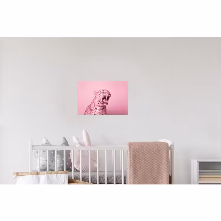 Wandtattoo – Rosa Katze – Modern — 5