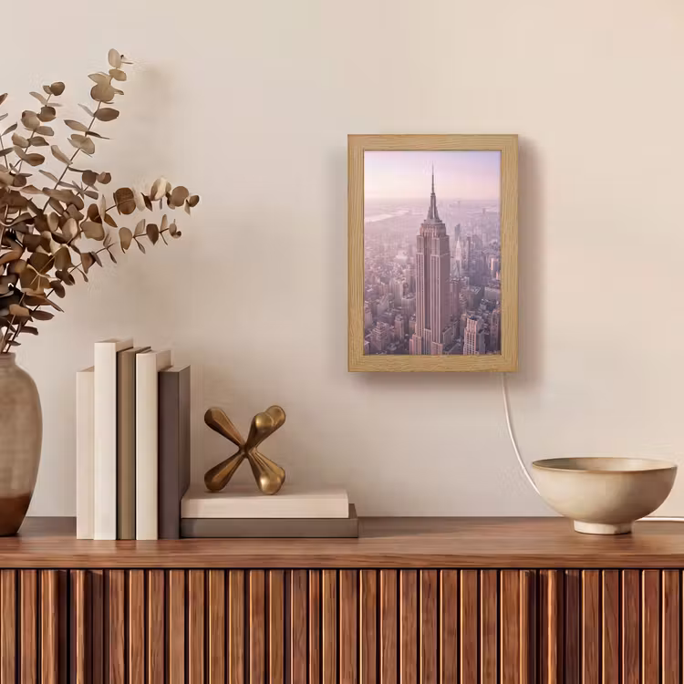 Personalisierte Lightbox - Stadt – Gebäude – Rosa — 4